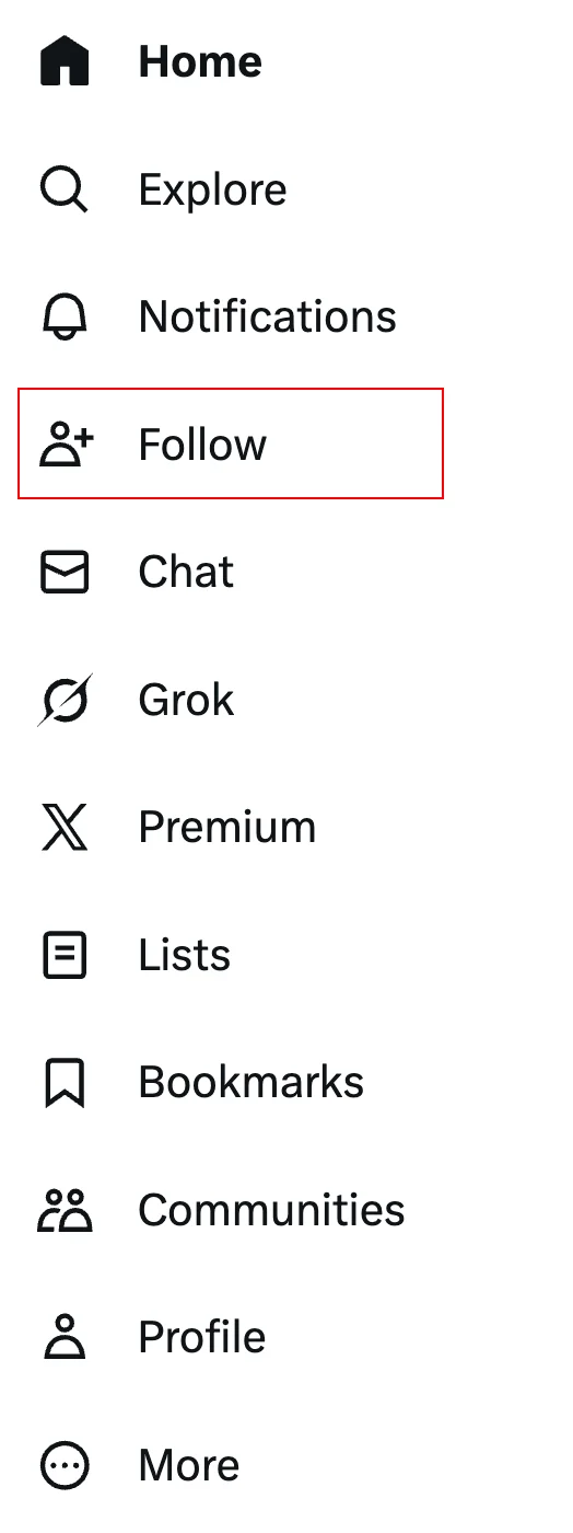 Hide Follow Tab