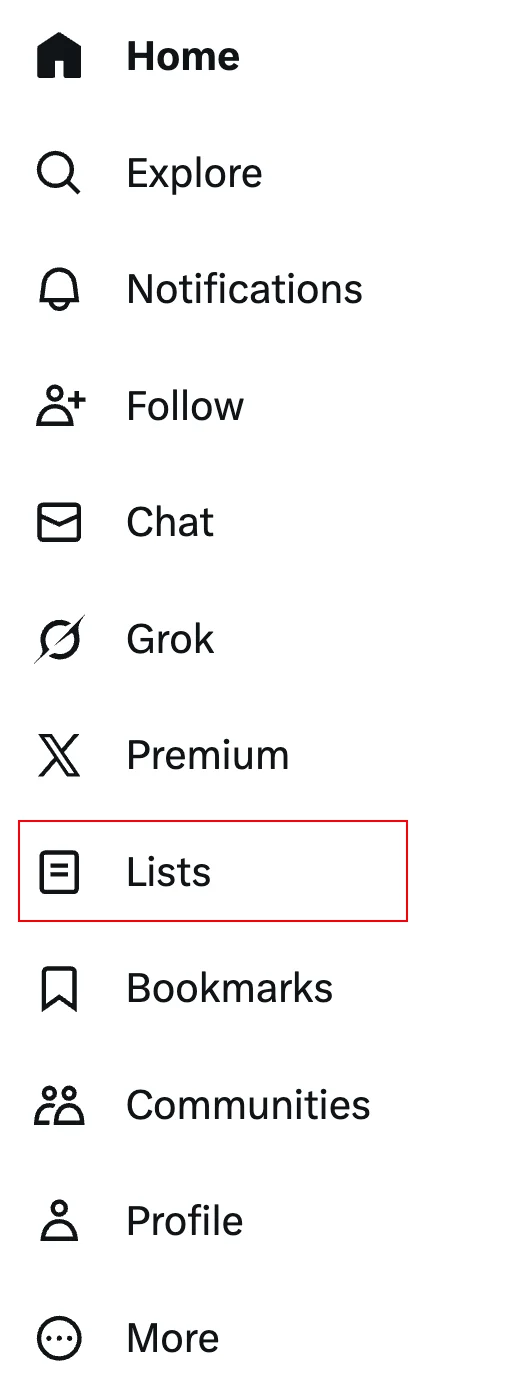 Hide Lists Tab